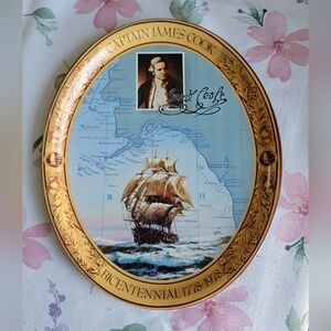 Coca-Cola Tray Captain James Cook Bicentennial 1778 - 1978 Tray